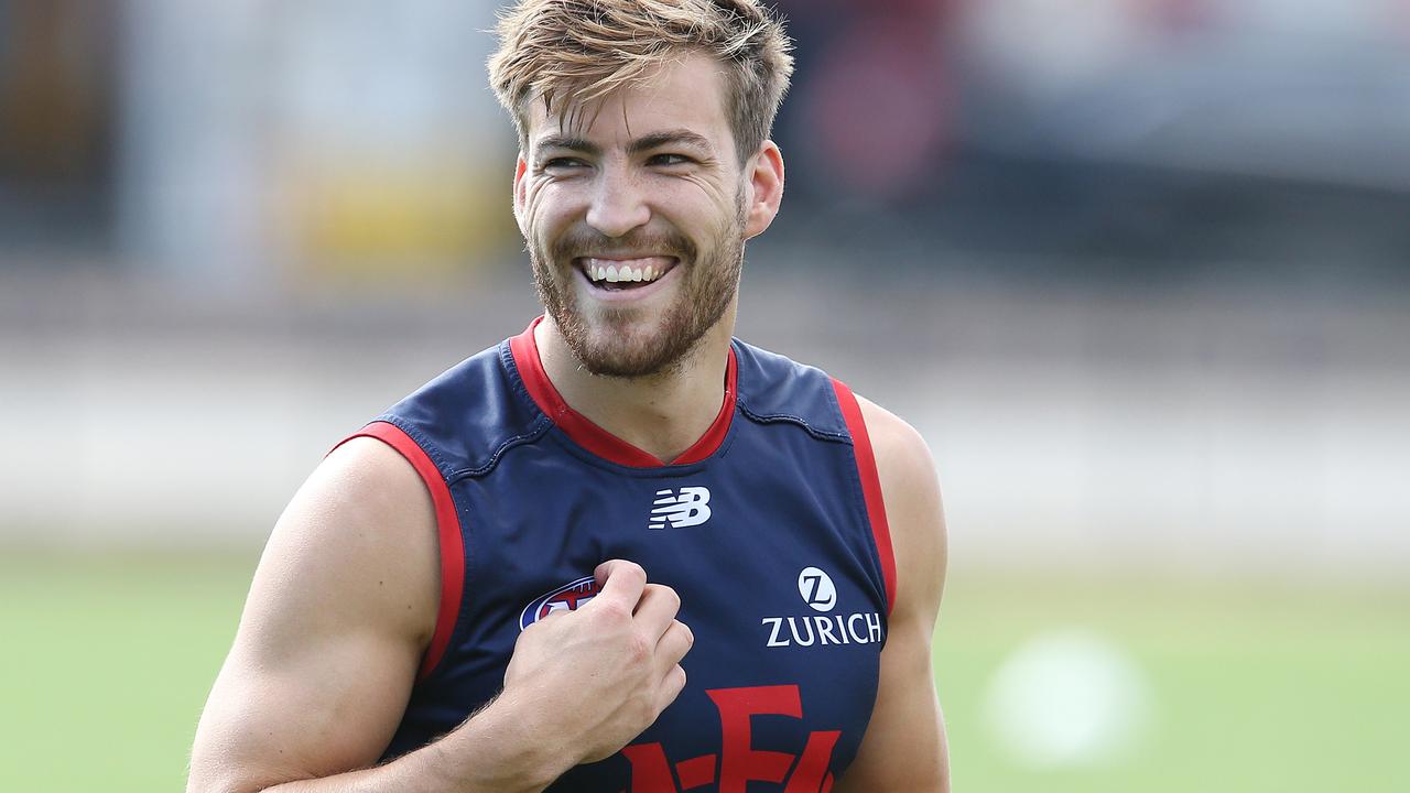 Melbourne’s Jack Viney scored a massive 186 points in Round 1. Picture: Michael Klein