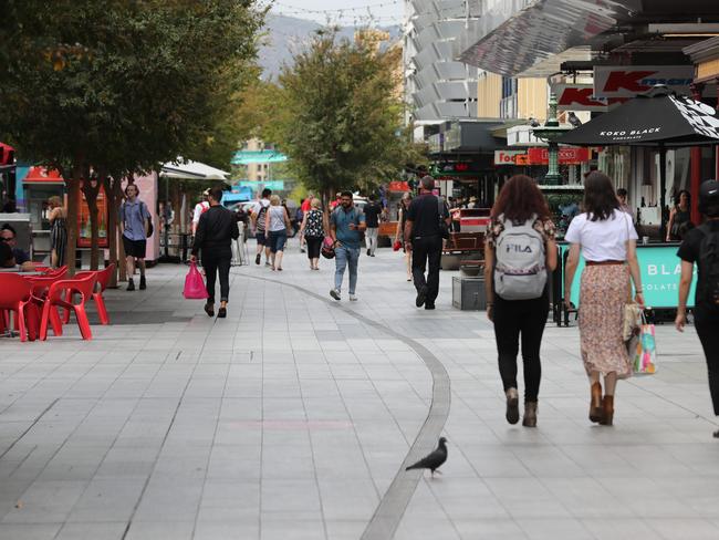 The drone may be used to detect COVID-19 in crowds. Picture: Tait Schmaal