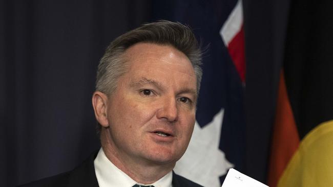 Climate Change and Energy Minister Chris Bowen said the decision to join the Global Methane Pledge would not involve new taxes or livestock reductions. Picture: NCA NewsWire / Gary Ramage