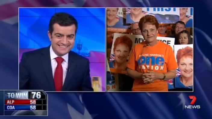 Pauline Hanson unimpressed by Halal joke