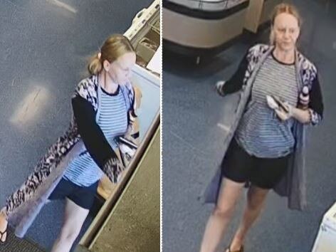 Rene Latimore was seen at Sarina supermarket at the beginning of August, 2021. Picture: Queensland Police Media