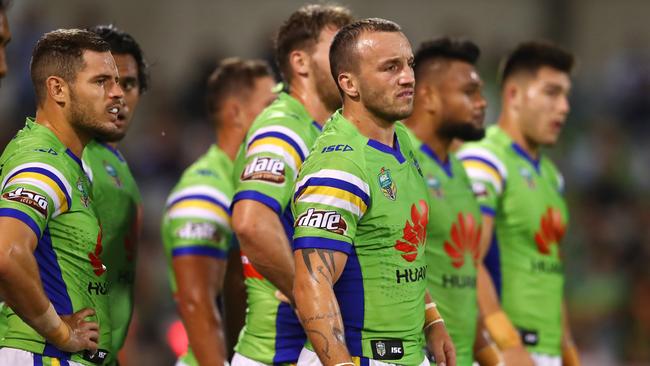 Canberra could be without Hodgson in Round 5.