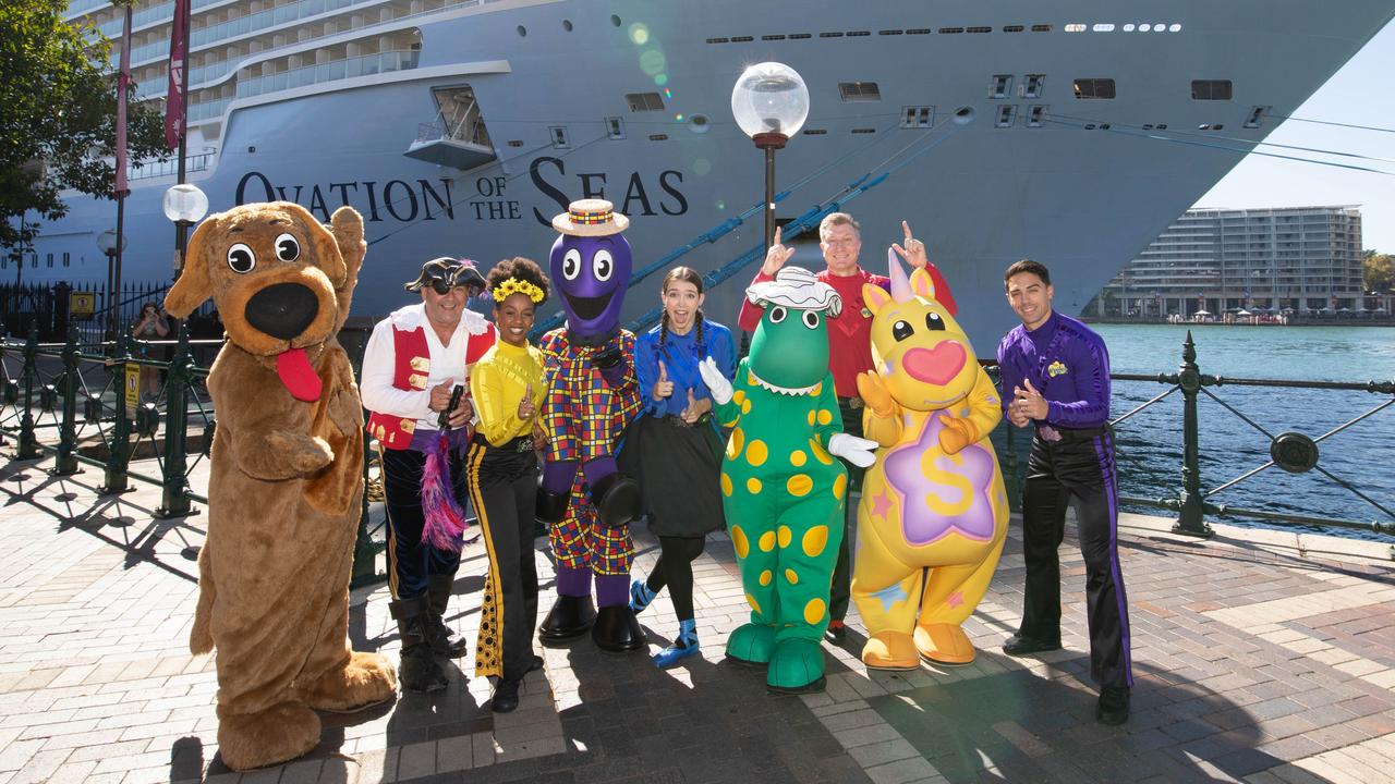 There will be exclusive Wiggles Sailings in the summer of 2023-2026. Picture: Rocket Weijers/Getty Images for Royal Caribbean ANZ