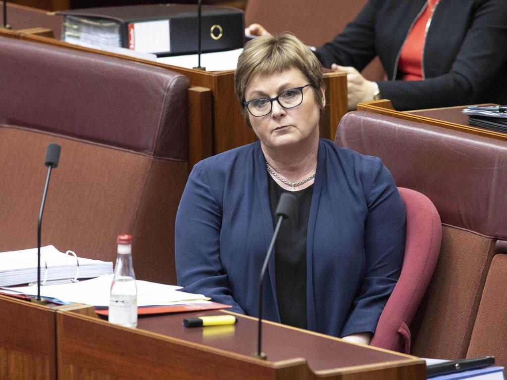 The PM says Minister for Defence Senator Linda Reynolds didn’t tell him about the alleged rape. Picture: NCA NewsWire / Gary Ramage
