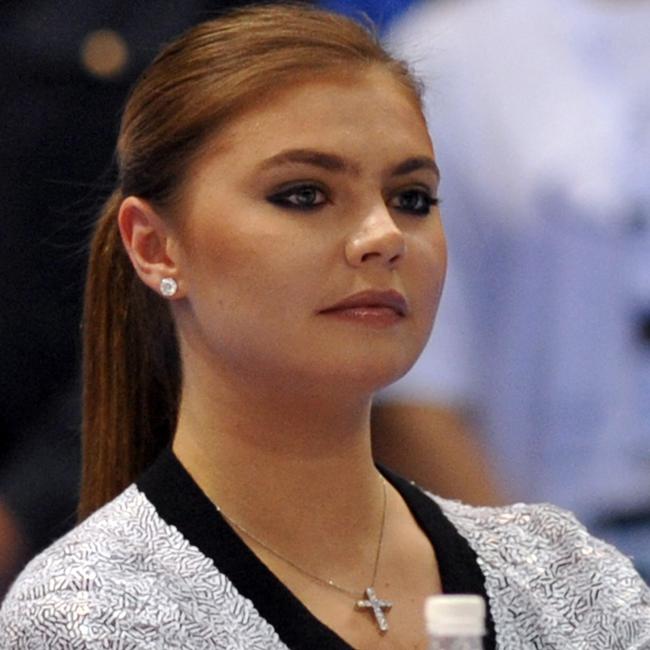 Alina Kabaeva is suspected of playing a role in hiding Vladimir Putin’s personal wealth overseas. Picture: AFP