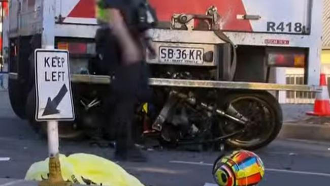Emergency services were called to the scene on Shepherds Hill Rd just after 3.30pm. Picture: 7NEWS