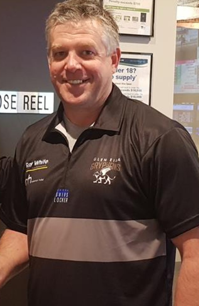 Glen Eira coach Jon Edgar.