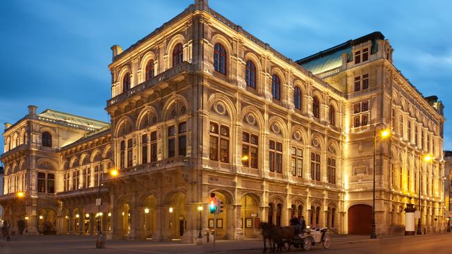 The Opera House in Vienna.