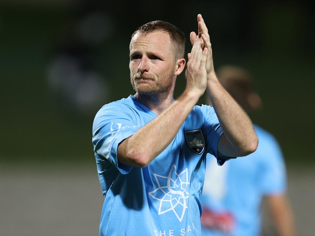 Sydney FC’s Rhyan Grant has been in isolation due to Covid-19. Picture: Brendon Thorne / Getty Images