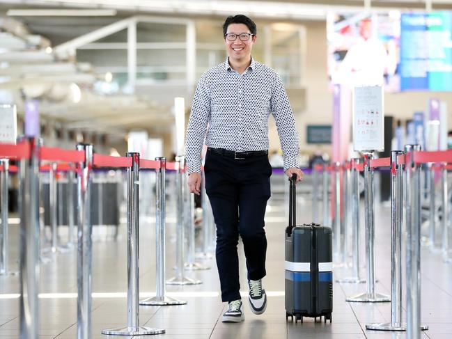 Frequent flyer expert Steve Hui. Picture: Tim Hunter