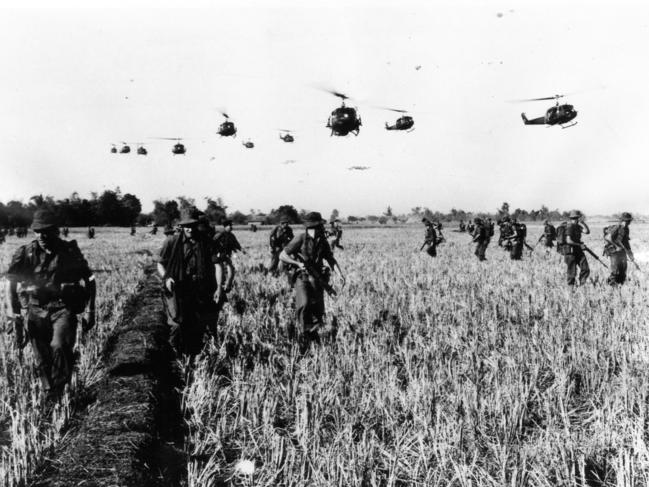 Between 1965-72, all Australian males aged 20 were required to register for national service. Picture: Australian Information Service Photograph/Australian Army Defence