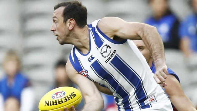 Todd Goldstein scored a tidy 100 in both games of the Marsh Community Series. Picture: Daniel Pockett/Getty