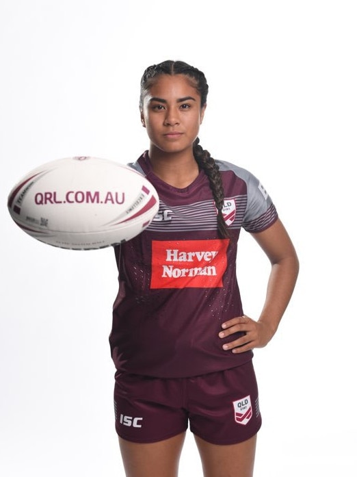 Jasmine Peters will run on as a centre in the NRLW Indigenous Women's All Stars game at QBC Stadium in Townsville on Saturday, February 20.