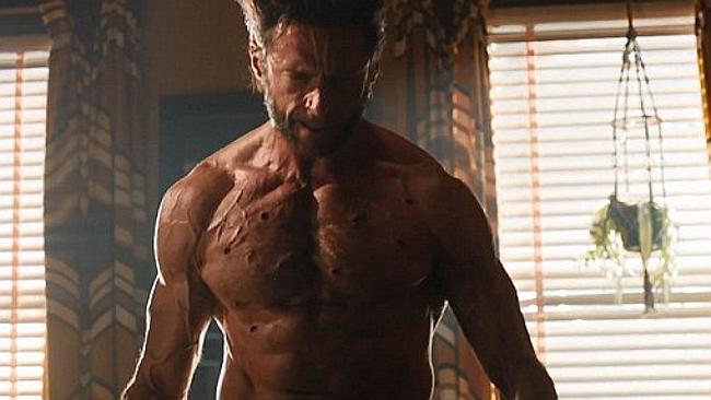 Hugh Jackman is looking buff as ever in the new X-Men movie. Picture: Supplied