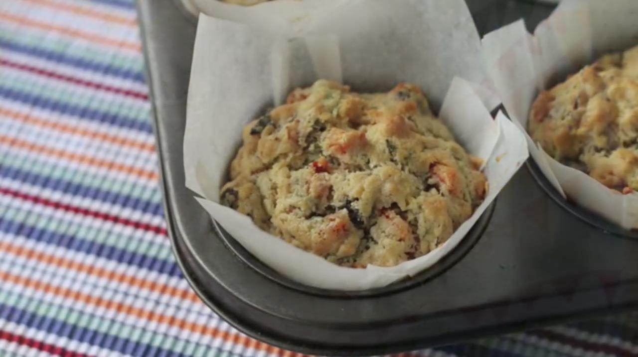How to make savoury muffins recipe