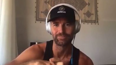 Former celebrity chef Pete Evans now runs a podcast where he speaks to people about medicinal marijuana., vaccines, politics and bitcoin. Picture: Instagram