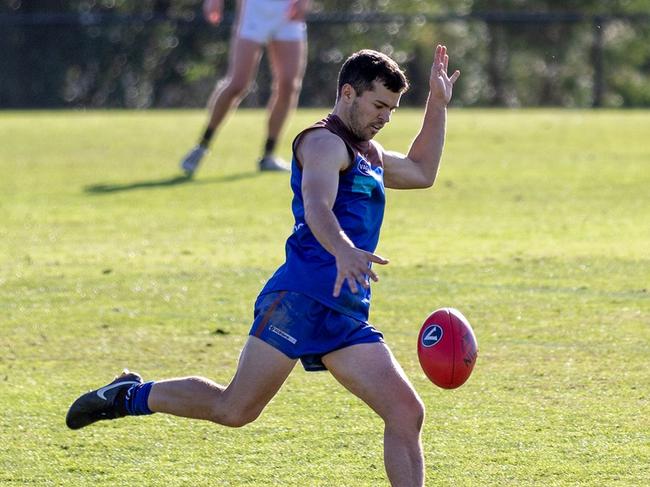 Jake Williams on the move for Peninsula. Picture: Pearcey Presents