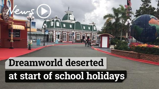 Dreamworld ghost town on first day of QLD school holidays