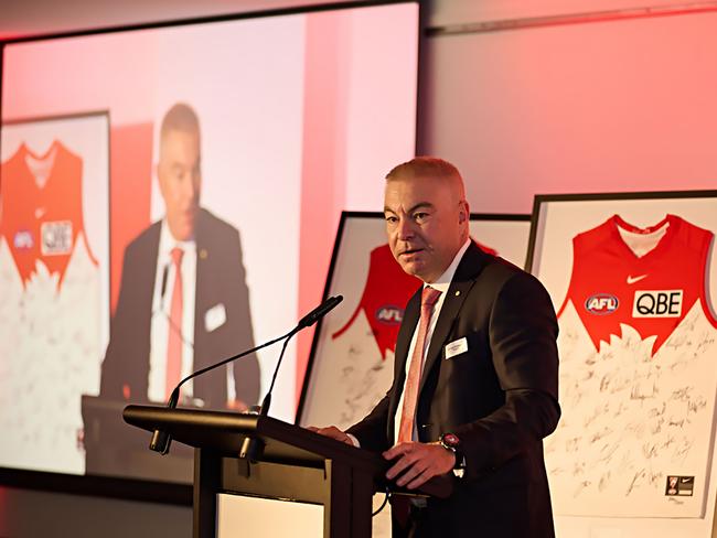 Andrew Pridham, Chairman of the Sydney Swans