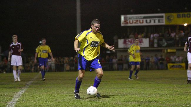 Andrew Robinson in action for Broadbeach