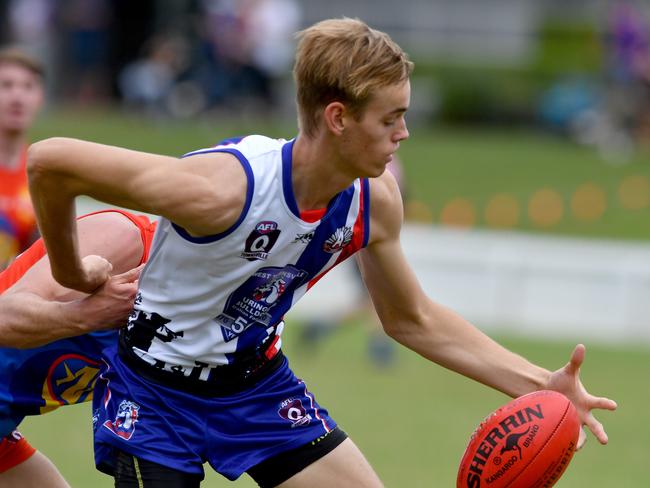 Lawsen Ford in action for the Bulldogs. Picture: Evan Morgan