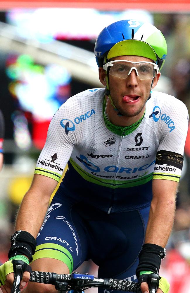 Simon Yates during the Tour de France. Photo: Sarah Reed.