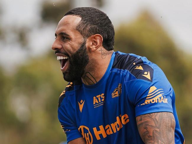 Parramatta's Josh Addo-Carr. Pic: Instagram