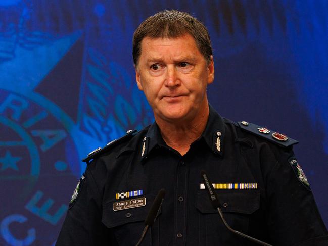 Victoria Police chief commissioner Shane Patton. Picture: Nadir Kinani/NCA NewsWire