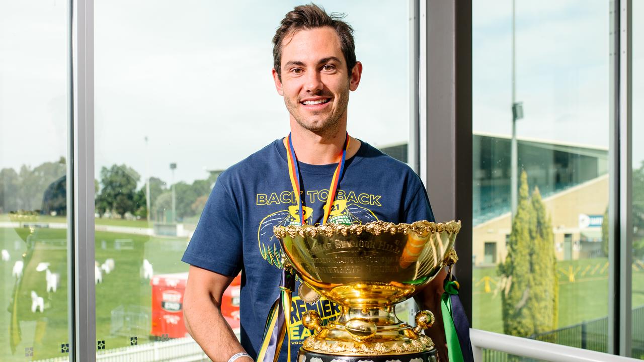 Daniel Menzel will be hoping to bring Coorong premiership success in 2024. Picture: Morgan Sette