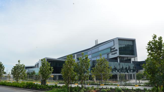 The new Royal Adelaide Hospital, on West Tce. picture: Bianca De Marchi