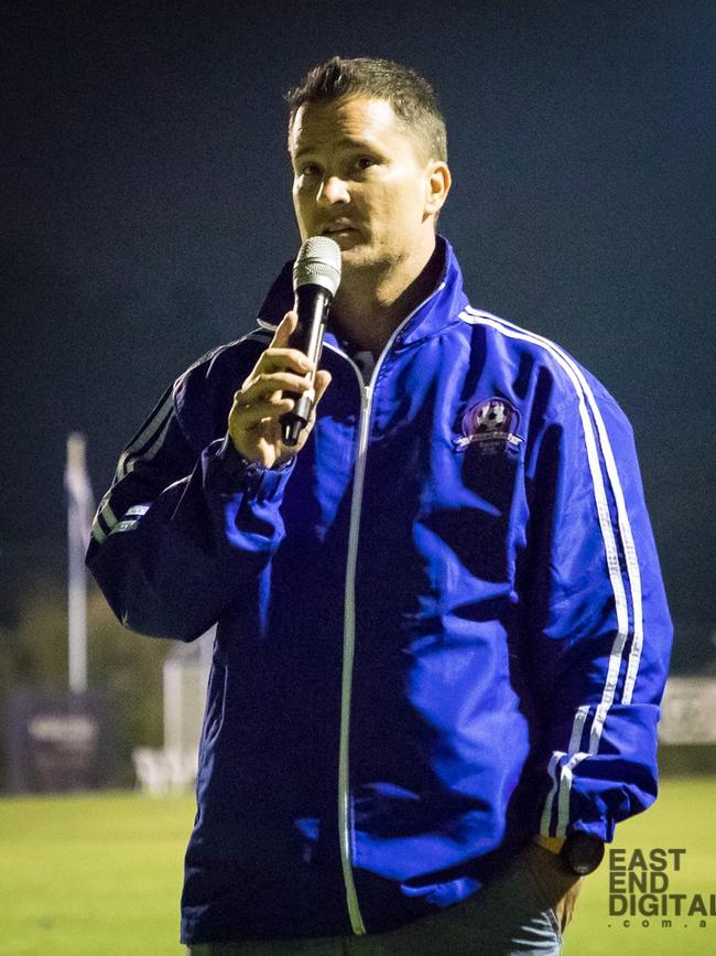 Robina City coach Nathan Mulhearn. Picture: East End Digital