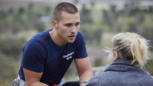 Harley Bonner as Doctor Logan Bennett on Home and Away.