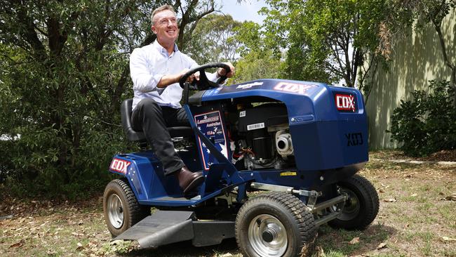 Ride-on mowers will not be subject to the tax. Picture: AAP