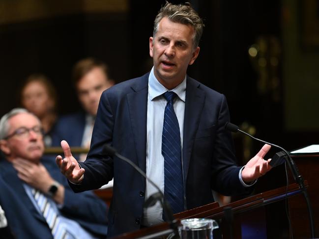 Andrew Constance in parliament. Picture: Joel Carrett/AAP