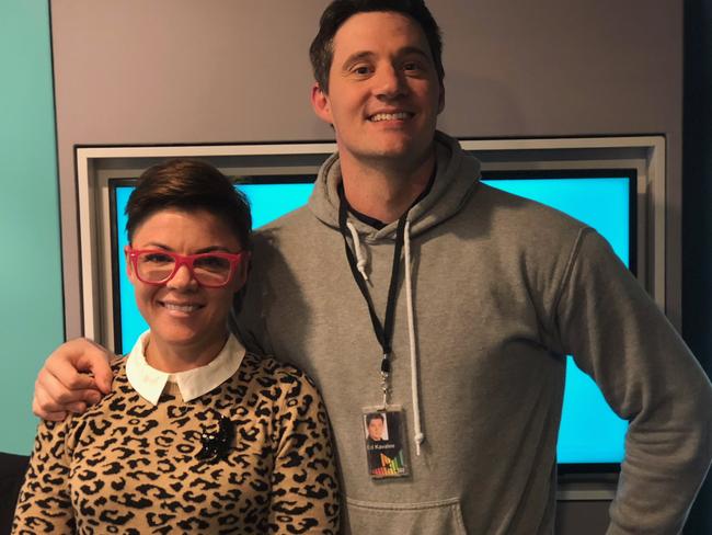 2Day FM breakfast hosts Em Rusciano and Ed Kavalee.