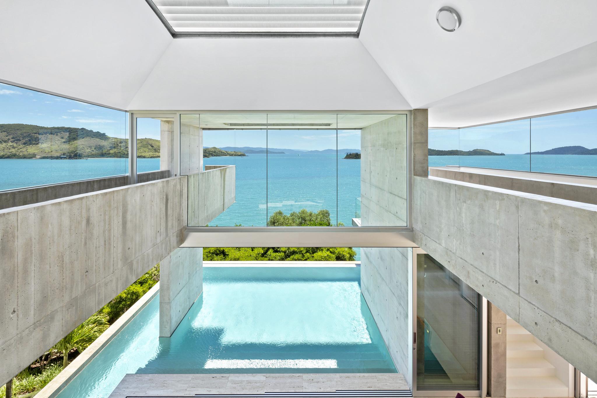 Solis a property at 4 Plum Pudding Close is for sale for $15 million. It features views of the Coral Sea and three swimming pools. Picture: JJ Pictures