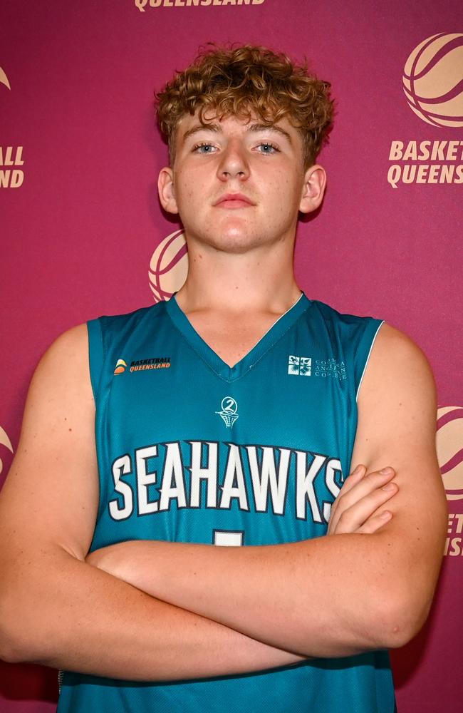 Basketball Queensland South U16 Boys player Noah Stauber. Picture: Basketball Queensland