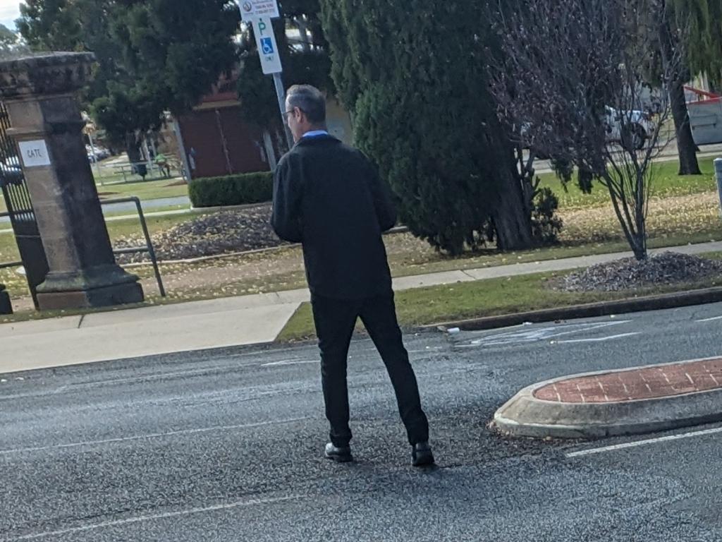 Inglewood Sawmill's Nicholas James Upton leaving Warwick Magistrate Court on Wednesday June 7