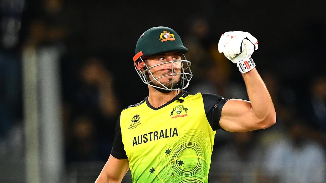 Marcus Stoinis was one of the heroes of Australia’s World Cup semi-final win.
