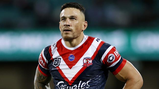 Sonny Bill Williams played for a month with a painful neck injury. Picture: Phil Hillyard