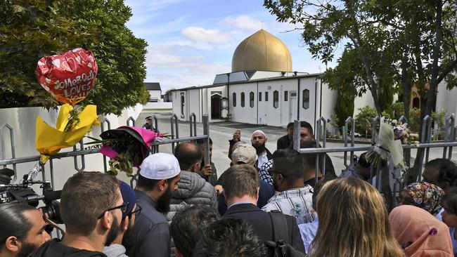 Muslims returned on March 23 to Christchurch's main mosque for the first time since a white supremacist launched a massacre of 50 worshippers there. Picture: William West/AFP