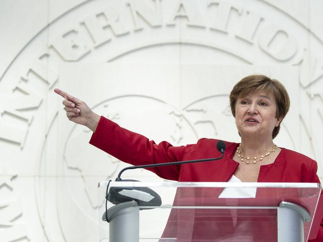 International Monetary Fund (IMF) Managing Director Kristalina Georgieva. Picture: AFP