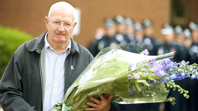 Frank Eyre, the father of murdered policeman Damian Eyre. Picture: Janine Eastgate