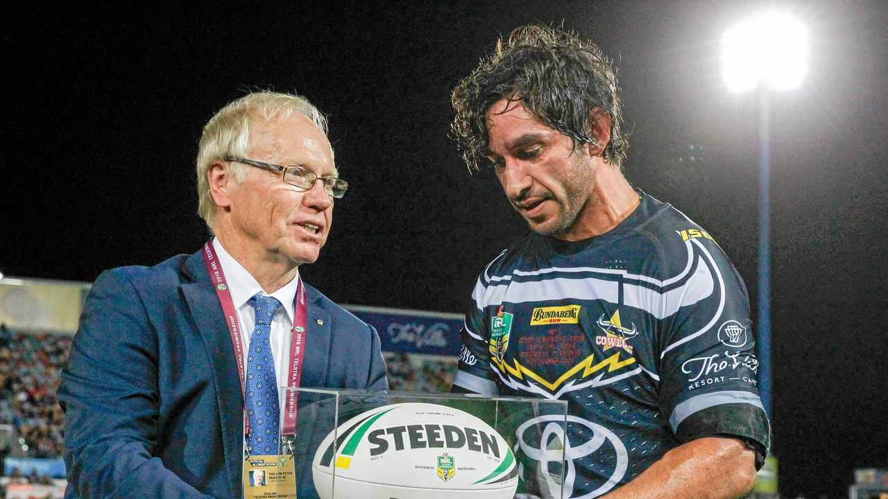 Peter Beattie's going to be running rugby league. No wonder a  bloke has nightmares, says Ashley Robinson. Picture: MICHAEL CHAMBERS