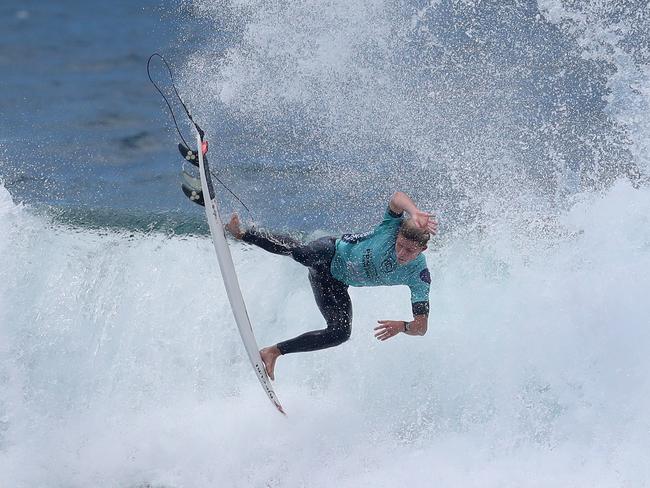 Competitors in the 2021 Vissla Central Coast pro at Avoca Beach Thursday 4th March 2021. pic Sue Graham