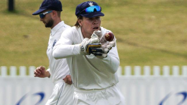 Carlton wicketkeeper Jai Lemire. Picture: Valeriu Campan