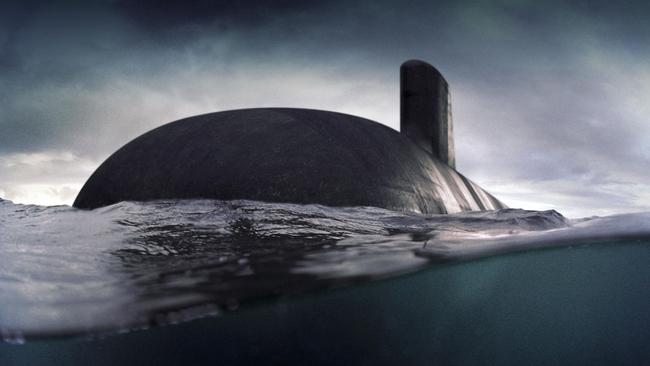 The French-made submarine to be supplied to Australia. Picture: AFP