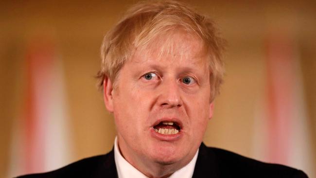 Boris Johnson has announced a multi billion dollar stimulus. Picture: AFP.