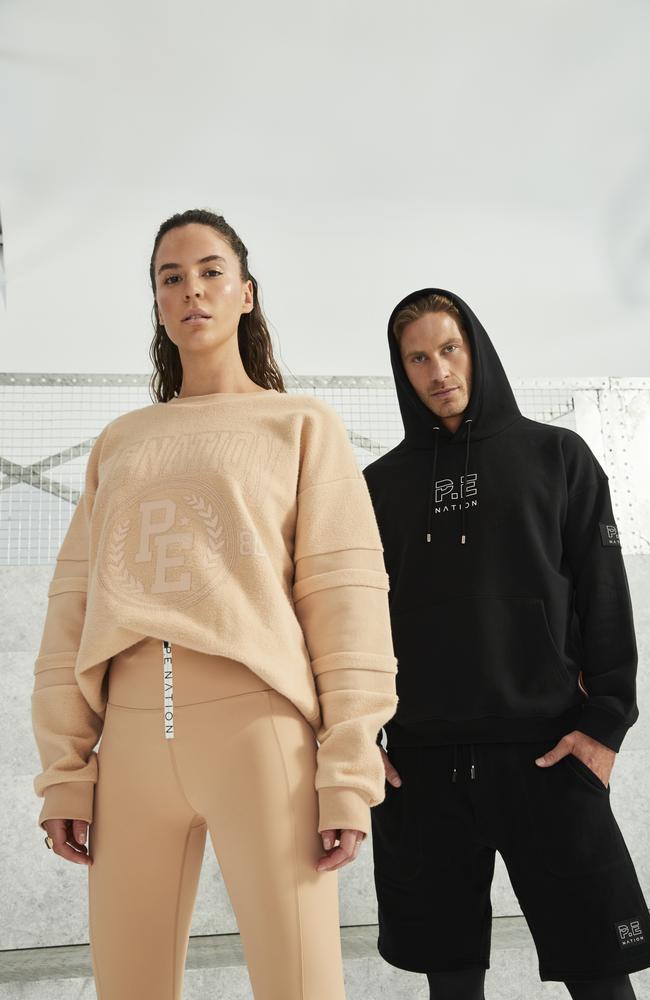 About 70 per cent of PE Nation’s debut unisex range sold out on the morning of its launch. The second UNI-form collection is released on October 8. Picture: Jedd Cooney for PE Nation