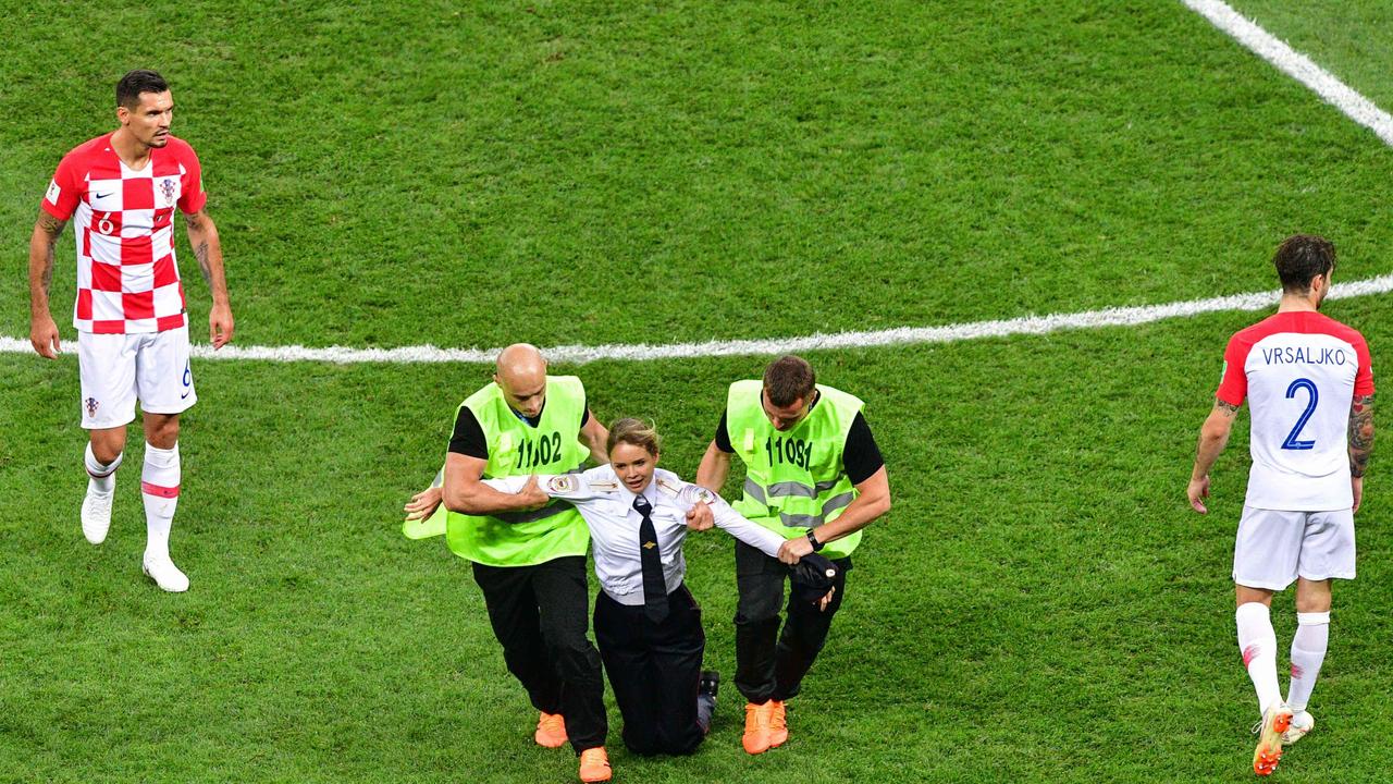 World Cup Final Pitch Invaders Pussy Riot Jail Sentence Vladimir Putin World Cup News